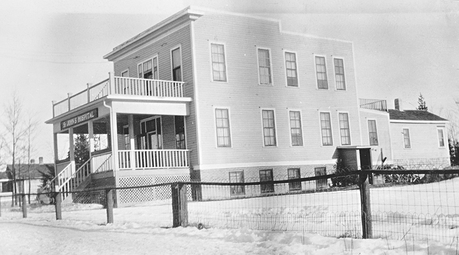 First hospital in Edson