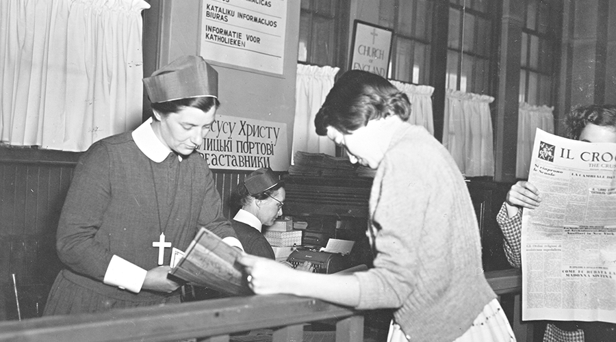 Sisters in the Catholic Port Workers office